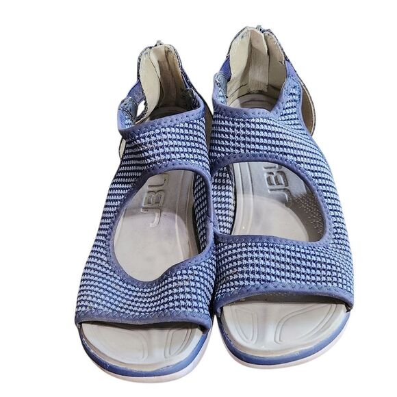 JBU Sport Margot Women’s Sandals Shoes Dark Blue Open Toe Size 9 Wide - Picture 9 of 11